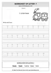 worksheet T